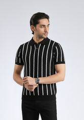 Black Lining Polo Shirt